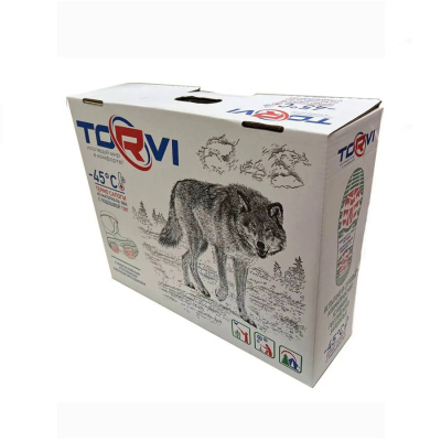 Сапоги "TORVI" Т-45 из ПМ (ЭВА) с под. ТЭП и с 4-сл.вкл. (мех): -45С, цв.: Черный, размер: 46/47 (5 