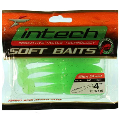 Приманка Intech Slim Shad 3,3" (7шт.) (#IN67) Приманка Intech Slim Shad 3,3" (7шт.) (#IN67)