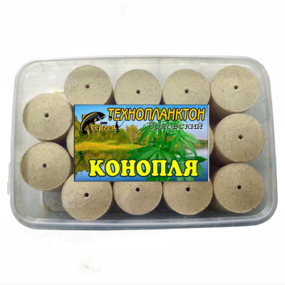 Технопланктон Конопля (60г/шт; уп/14шт) Технопланктон Конопля (60г/шт; уп/14шт)