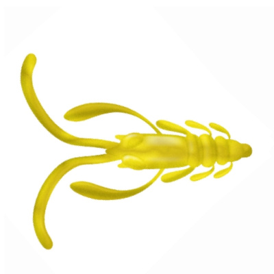 Приманка ZUB-NIMFA 45мм(1,8")-8шт, (цвет 301) желтый