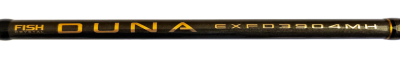 Удилище фидерное "DUNA" тест до 100GR,3,90м, 3+3 (2oz, 1,5oz ,1oz Carb.)Carb 30T+40T