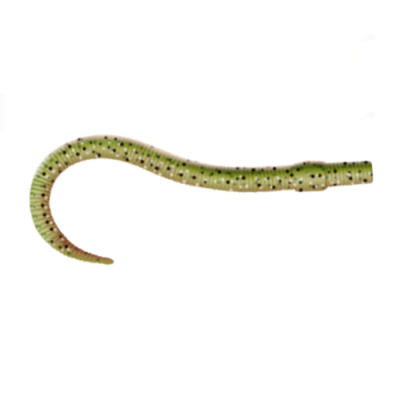Приманка ZUB-WORM 100мм(4")-5шт, (цвет 503) коричневый с блестками