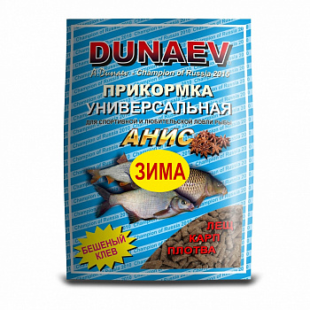 Прикормка "DUNAEV iCE-КЛАССИКА" 0.75кг  гранулы Анис