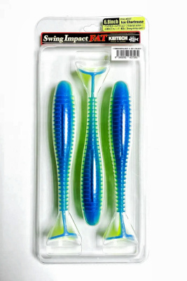 Приманка силиконовая Keitech Swing Impact FAT 6.8" #PAL03 Ice Chartreuse Приманка силиконовая Keitech Swing Impact FAT 6.8" #PAL03 Ice Chartreuse