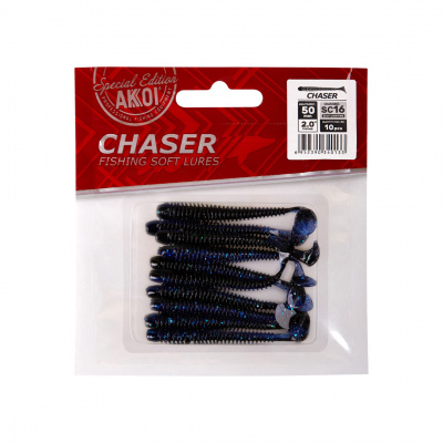 Силиконовая приманка AKKOI CHASER  88mm цвет SC16 Силиконовая приманка AKKOI CHASER  88mm цвет SC16