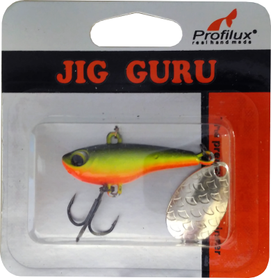 Джиг-блесна Тэйл-Спиннер (18 гр)  цв.306 (желтый-черноспинка) Джиг-блесна Тэйл-Спиннер (18 гр)  цв.306 (желтый-черноспинка)