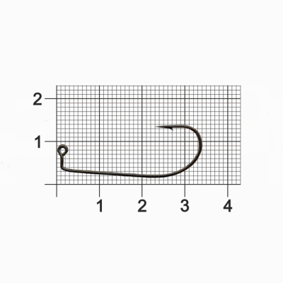 Крючок Dunaev Jig 301 #1 (упак. 5 шт)
