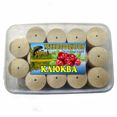 Технопланктон Клюква (60г/шт; уп/14шт) Технопланктон Клюква (60г/шт; уп/14шт)