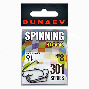 Крючок Dunaev Jig 301 #8 (упак. 5 шт)