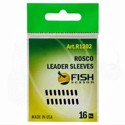 Трубка обжимная ROSCO, №1, 0,84 мм/1,57 мм (уп. 16  шт.) Трубка обжимная ROSCO, №1, 0,84 мм/1,57 мм (уп. 16  шт.)