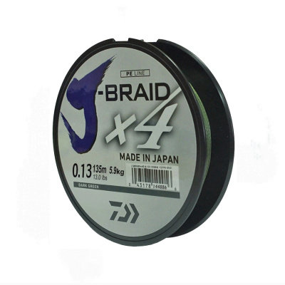 Шнур Daiwa J-Braid X4 0.13 mm Шнур Daiwa J-Braid X4 0.13 mm