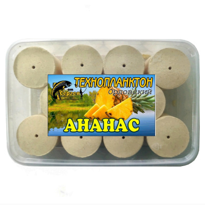 Технопланктон Ананас (80г/шт; уп/11шт) Технопланктон Ананас (80г/шт; уп/11шт)