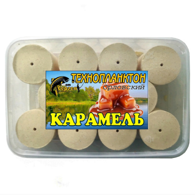 Технопланктон Карамель (80г/шт; 11шт/уп) Технопланктон Карамель (80г/шт; 11шт/уп)