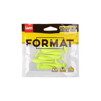 Силиконовая приманка FORMAT DIPLOMAT 50mm (8шт.) цвет F20