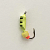 Столбик Сырный кубик 2,5 мм на крючке ЖЕЛТЫЙ