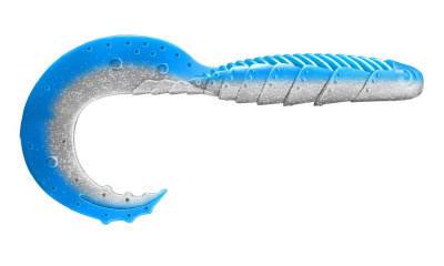 Приманка ZUB-HIBINA 180мм(7,1")-2шт, (цвет 037) голубой верх-натурал низ