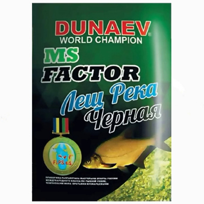 Прикормка "DUNAEV-MS FACTOR" 1кг Лещ Река Черная