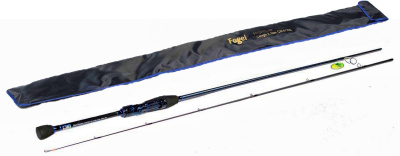 Удилище спиннинговое FOGEL, 2 секции, полая верш, длина 2.10 м, тест 6-25 г