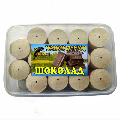 Технопланктон Шоколад (60г/шт; уп/14шт) Технопланктон Шоколад (60г/шт; уп/14шт)