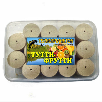 Технопланктон Тутти - Фрутти (60г/шт; уп/14шт) Технопланктон Тутти - Фрутти (60г/шт; уп/14шт)