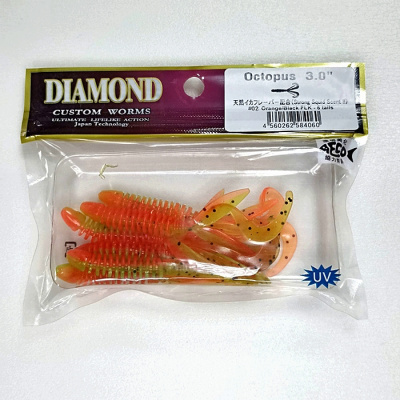 Силиконовая приманка DIAMOND Octopus 3" #02 Силиконовая приманка DIAMOND Octopus 3" #02