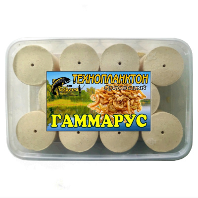 Технопланктон Гаммарус (80г/шт; 11шт/уп) Технопланктон Гаммарус (80г/шт; 11шт/уп)