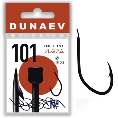Крючок Dunaev Premium 101 # 6 (упак. 10 шт)