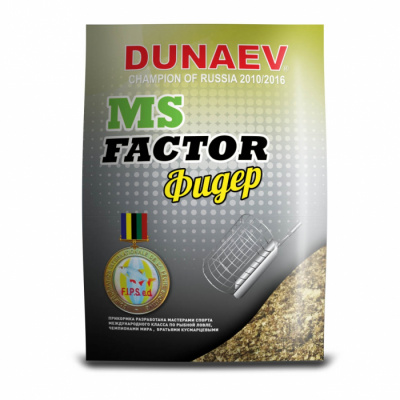 Прикормка "DUNAEV-MS FACTOR" 1кг Фидер