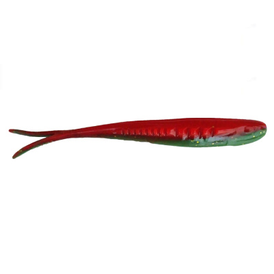 Приманка ZUB-HORDA SLAG 144мм(5,6")-4шт, (цвет 035) красный верх-зеленый низ Приманка ZUB-HORDA SLAG 144мм(5,6")-4шт, (цвет 035) красный верх-зеленый низ