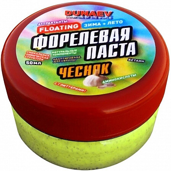 Паста Dunaev 50мл Форель Чеснок Лайм