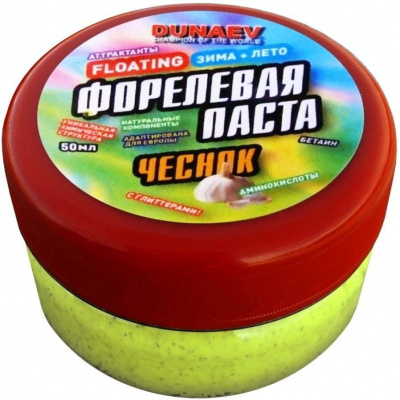 Паста Dunaev 50мл Форель Чеснок Лайм