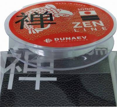 Леска DUNAEV ZEN Line 100m 0.09 мм Леска DUNAEV ZEN Line 100m 0.09 мм