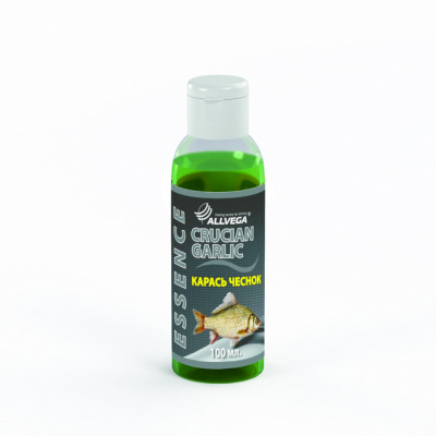Ароматизатор-концентрат жидкий ALLVEGA "Essence Crucian Garlic " 100мл (КАРАСЬ ЧЕСНОК) NEW Ароматизатор-концентрат жидкий ALLVEGA "Essence Crucian Garlic " 100мл (КАРАСЬ ЧЕСНОК) NEW