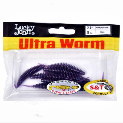 Слаги съедобные искусственные LJ Pro Series ULTRAWORM 2,0in (05.00)/S63 9шт. Слаги съедобные искусственные LJ Pro Series ULTRAWORM 2,0in (05.00)/S63 9шт.