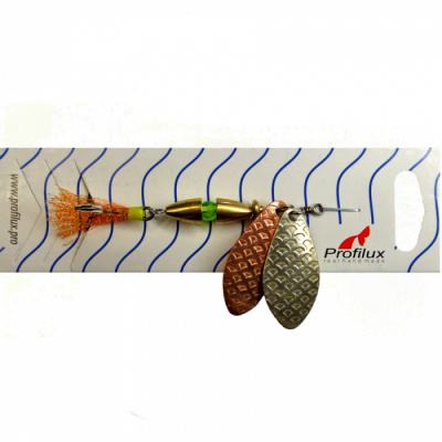 Вращ.танд. Бабочка ТМ цв. 04/06 серебро чешуя-медь чешуя