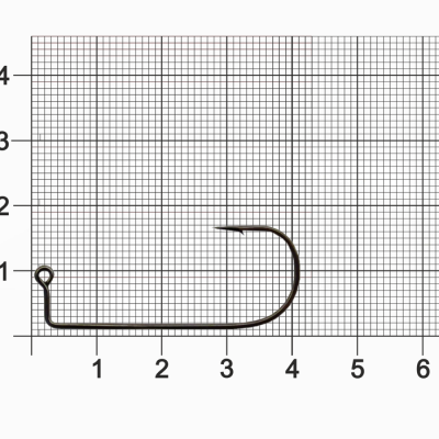 Крючок Dunaev Jig 302 #  3/0 (упак. 5 шт)