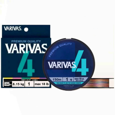Плетеный шнур VARIVAS PE 4 150m 1.0 Marking Плетеный шнур VARIVAS PE 4 150m 1.0 Marking