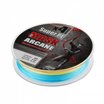 Леска плетёная AKKOI MaskArcane X4-200 (multi color) d0,40mm Леска плетёная AKKOI MaskArcane X4-200 (multi color) d0,40mm
