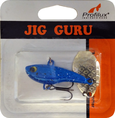 Джиг-блесна Тэйл-Спиннер (24 гр)  цв.336 (синий металлик) Джиг-блесна Тэйл-Спиннер (24 гр)  цв.336 (синий металлик)