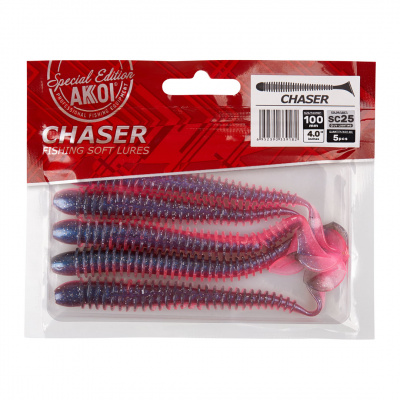 Силиконовая приманка AKKOI CHASER 100mm цвет SC25 Силиконовая приманка AKKOI CHASER 100mm цвет SC25