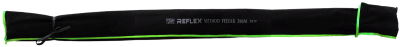 Удилище фидерное "REFLEX METHOD FEEDER" FISH CRYSTAL, тест до 90 г, 3,90 м, 3+3