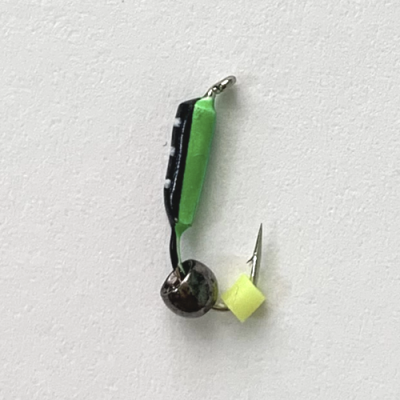 Столбик с черным шариком 1,5 мм ЧЕРНО-ЗЕЛЕНЫЙ