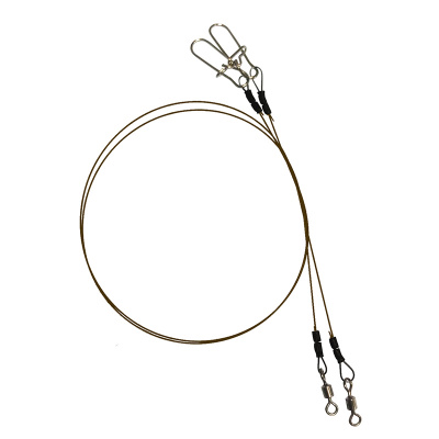 Поводки ZUB  Surflon 1 x 19 12кг/15см (упак. 2 шт)