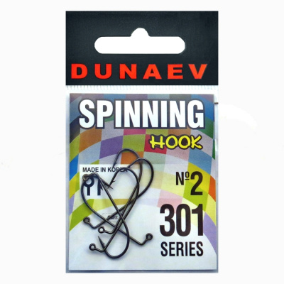 Крючок Dunaev Jig 301 #2 (упак. 5 шт)