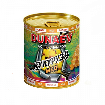 Добавка для прикормки металлобанка 320мл "Дунаев Кукуруза Мед"