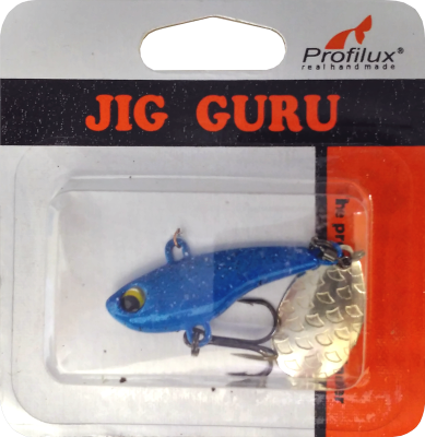 Джиг-блесна Тэйл-Спиннер (18 гр)  цв.336 (синий металлик) Джиг-блесна Тэйл-Спиннер (18 гр)  цв.336 (синий металлик)