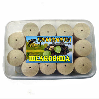 Технопланктон Шелковица (60г/шт; уп/14шт) Технопланктон Шелковица (60г/шт; уп/14шт)
