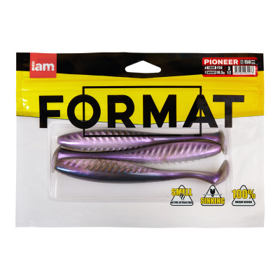 Силиконовая приманка FORMAT PIONEER 150mm (3шт.) цвет F24