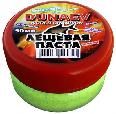 Паста Dunaev 50мл Лещ