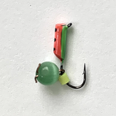 Столбик Кошачий глаз 2,0 мм подвесной КРАСНО-ЗЕЛЕНЫЙ